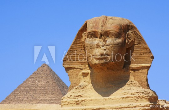 Picture of The Sphinx and Pyramids in Egypt